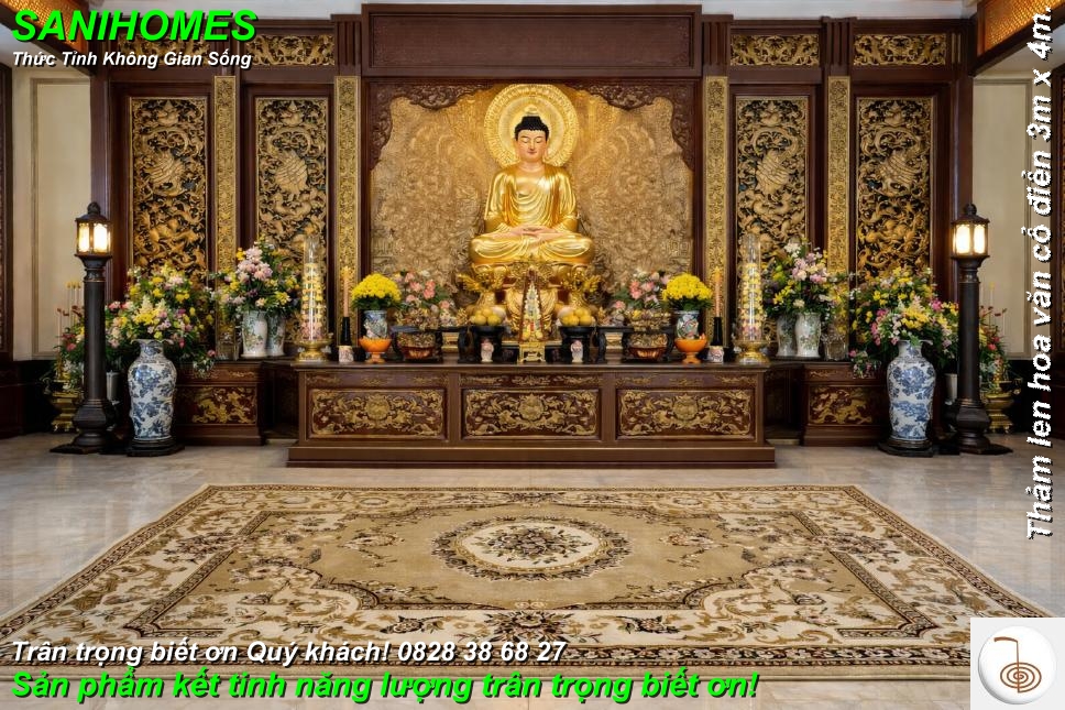 khong gian trai tham den dinh chua 01