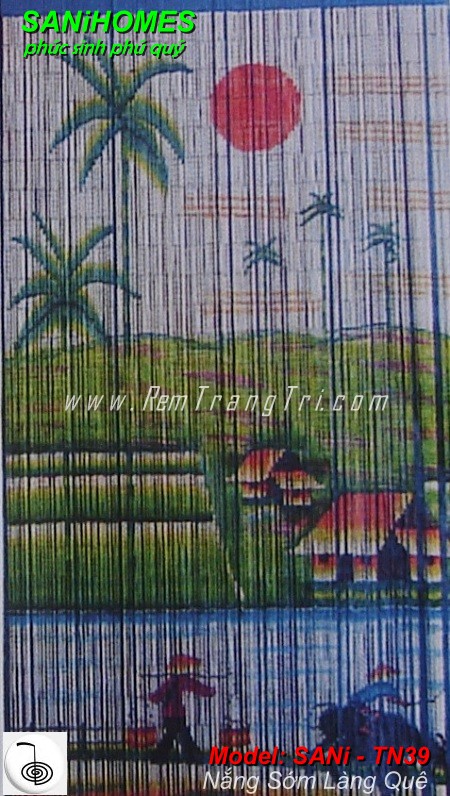 man cua ong nhua ve tranh nang som lang que