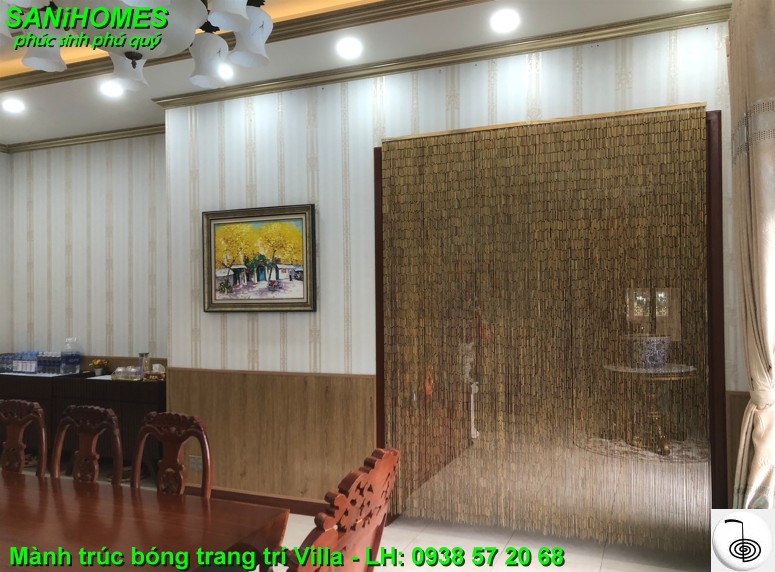 manh truc bong trang tri villa biet thu