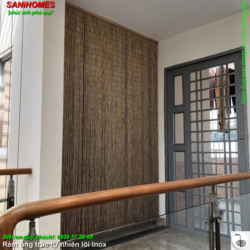 rem ong truc loi inox trang tri cua phong tho 9
