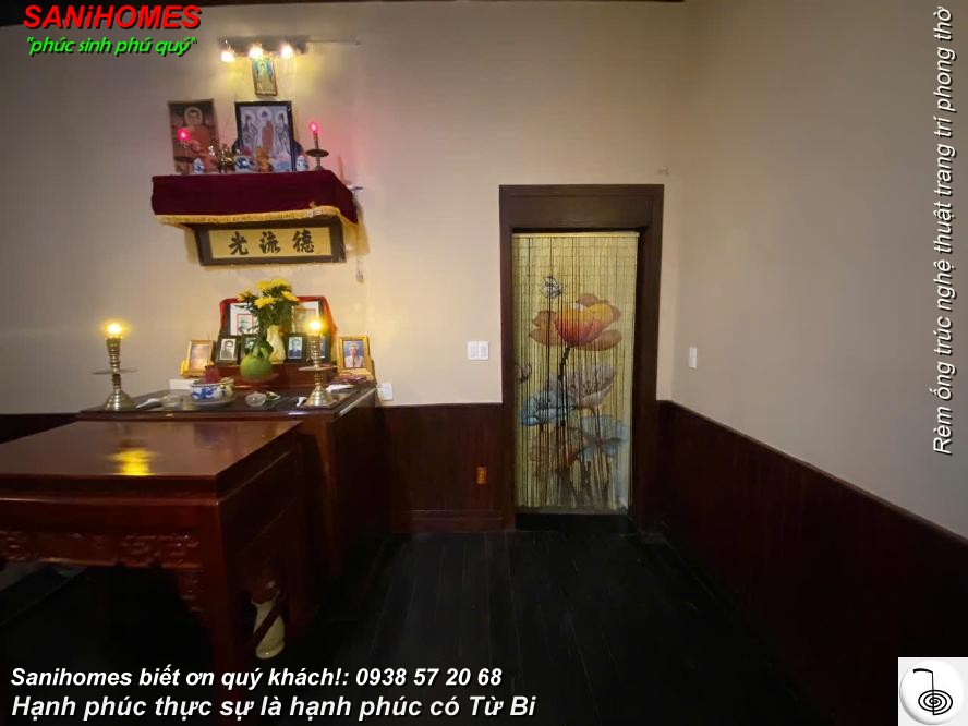 rem truc nghe thuat trang tri ban tho gia tien 2