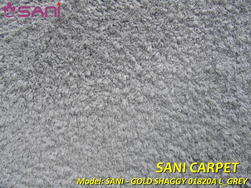 Mẫu thảm trang trí phòng khách - Gold shaggy l grey 01820A bang gia gold shaggy l grey 01820a zoom tham tho nhi ky sani