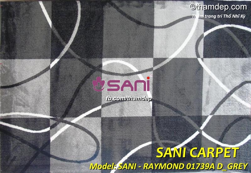 Mẫu thảm Thổ nhĩ Kỳ mới và cao cấp hơn tham tho nhi ky raymond 01739a sani