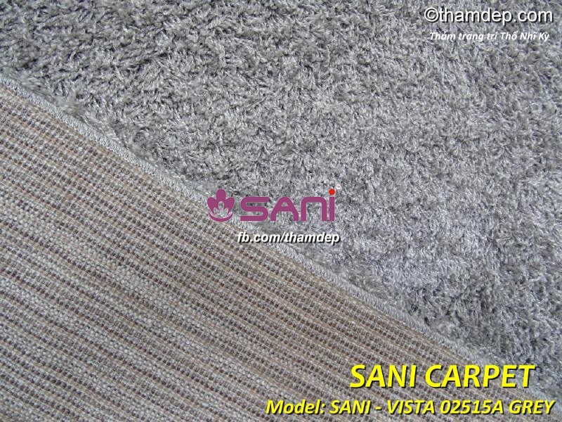 Tấm thảm trang trí tuyệt phòng khách VISTA GREY vista 02515a grey de tham thi nhi ky