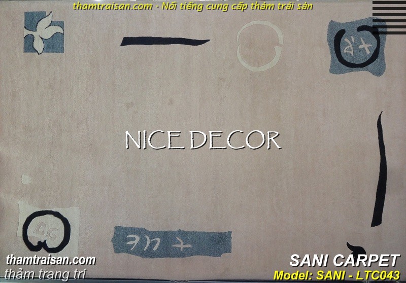 Thảm len dệt dủ thủ công longcuu16