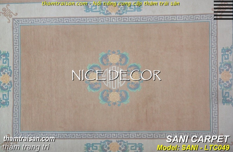 Thảm len dệt dủ thủ công longcuu18