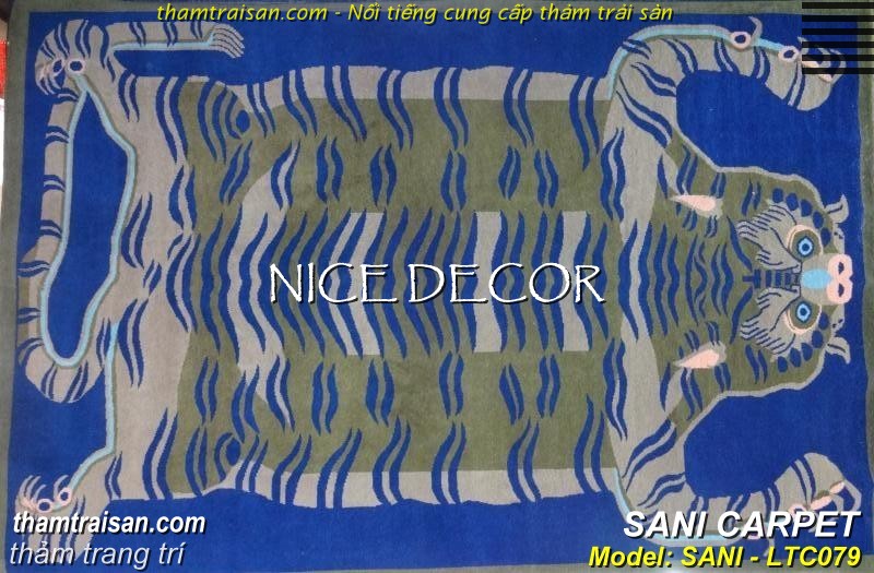 Thảm len dệt dủ thủ công longcuu23