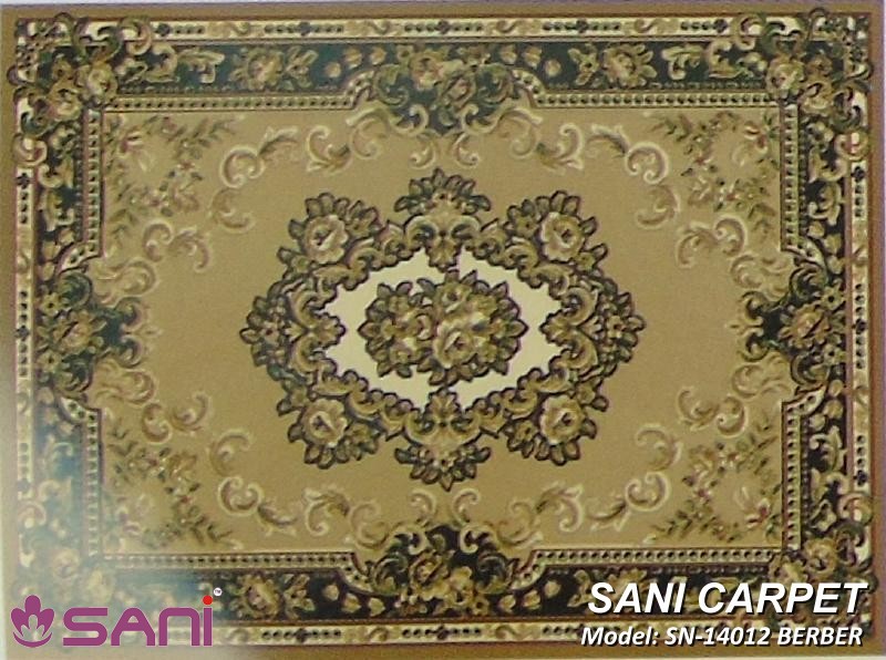 Thảm hoa văn giá rẻ Prie - SN tham hoa van gia re precle sani 14012 berber