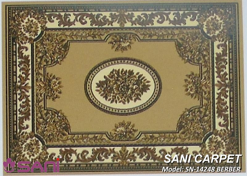 Thảm hoa văn giá rẻ Prie - SN tham hoa van gia re precle sani 14248 berber
