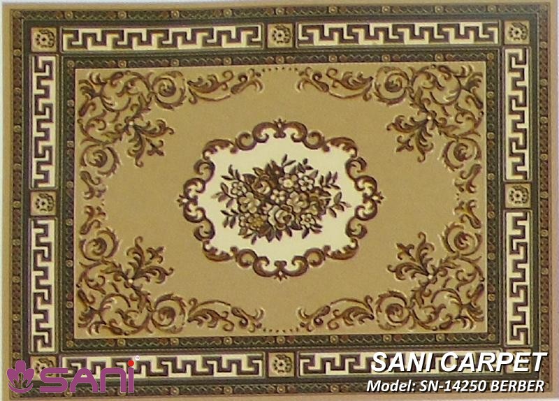 Thảm hoa văn giá rẻ Prie - SN tham hoa van gia re precle sani 14250 berber