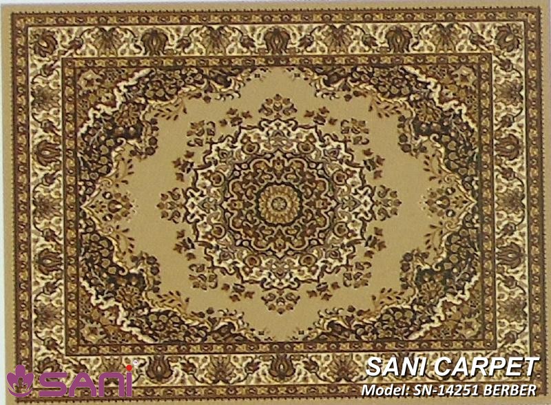 Thảm hoa văn giá rẻ Prie - SN tham hoa van gia re precle sani 14251 berber