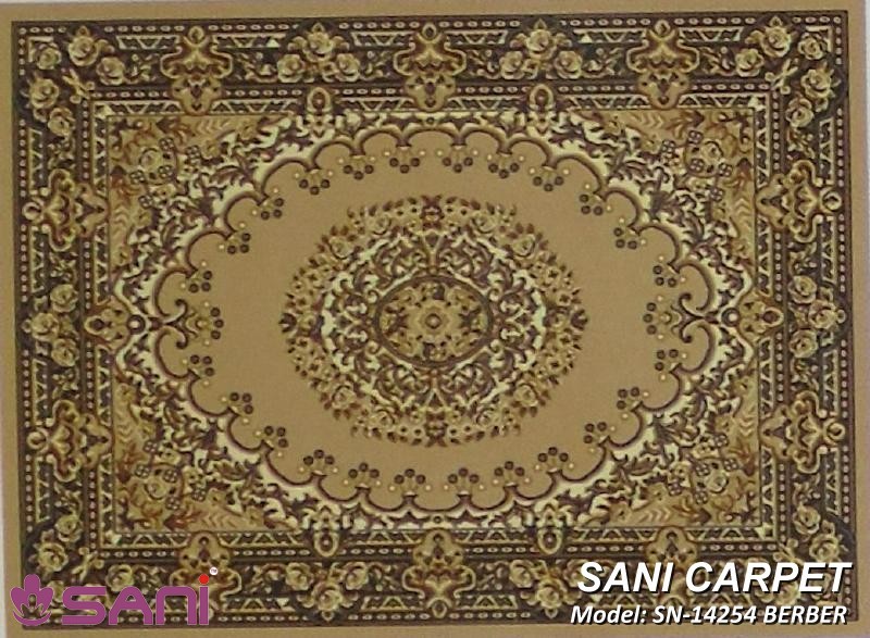 Thảm hoa văn giá rẻ Prie - SN tham hoa van gia re precle sani 14254 berber