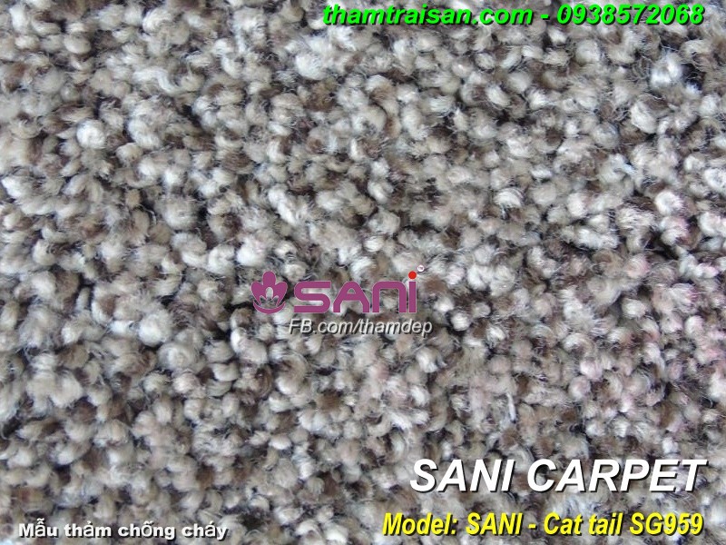 tham trang tri shagy cat tail
