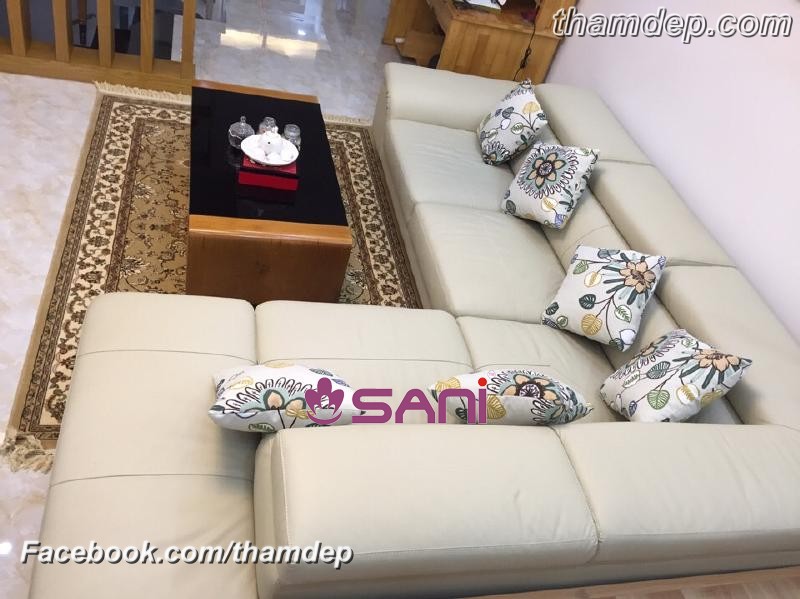 thảm SANI trang trí ở phòng khách gia đình khong gian tham tam trang tri rb7578 3