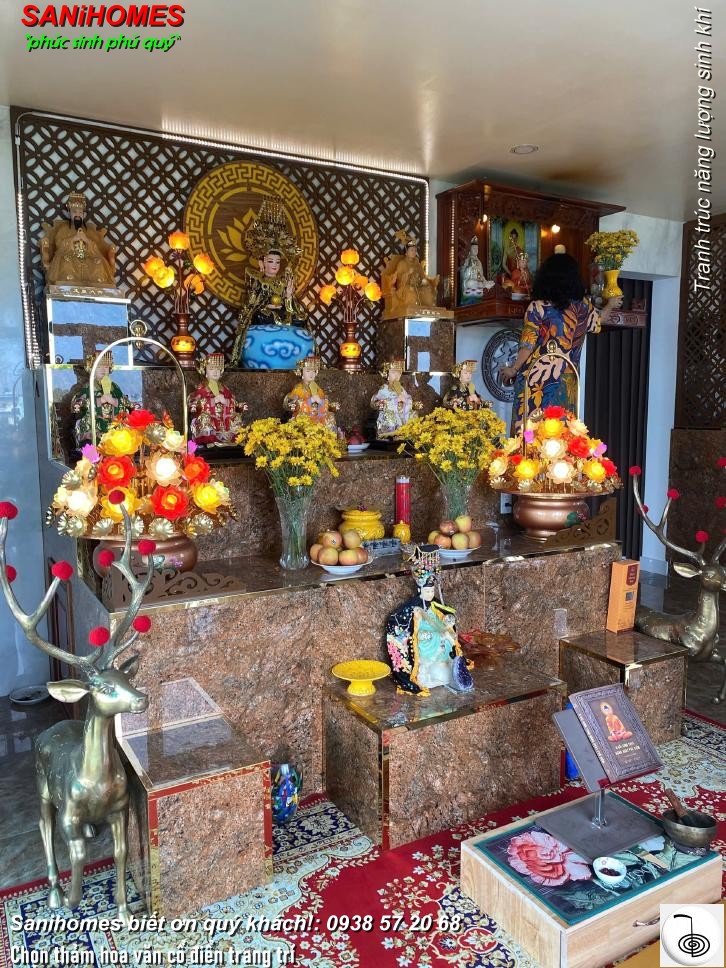 Chọn thảm trải phòng thờ gia đình