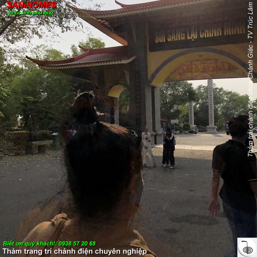 tham trai trang tri chanh dien chuyen nghiep sani 2
