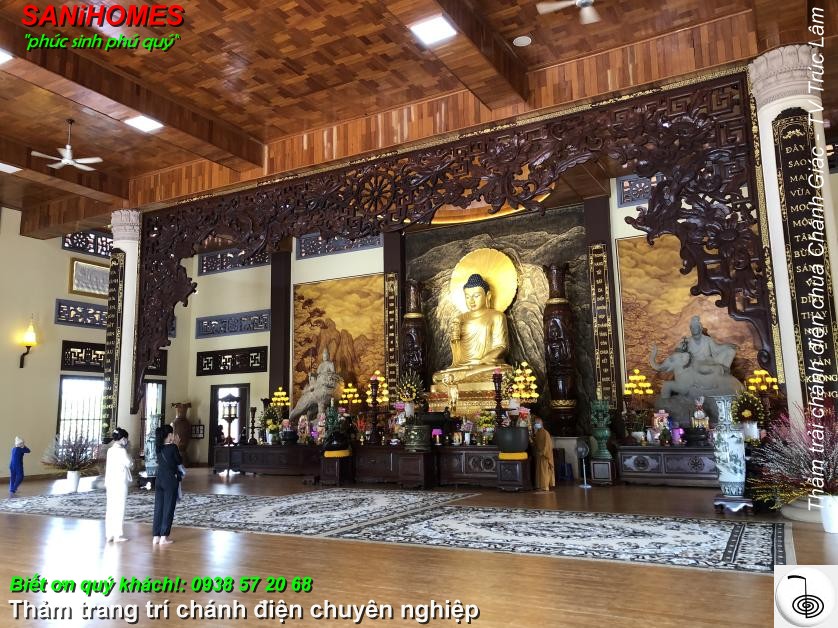 tham trai trang tri chanh dien chuyen nghiep sani 8