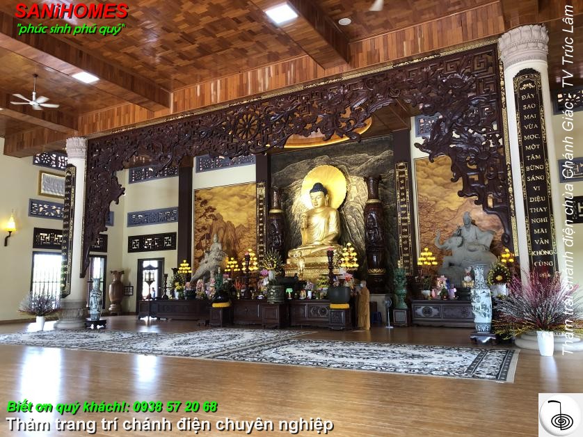 tham trai trang tri chanh dien chuyen nghiep sani 9