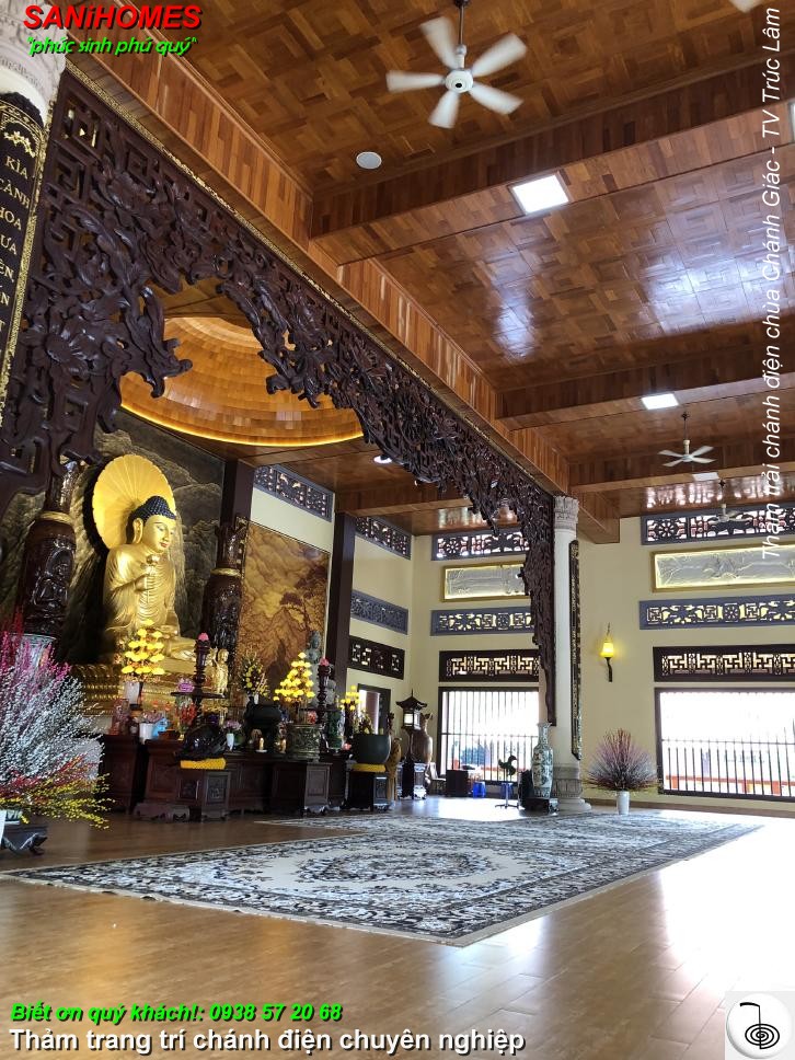 tham trai trang tri chanh dien chuyen nghiep sani long xuyen an giang