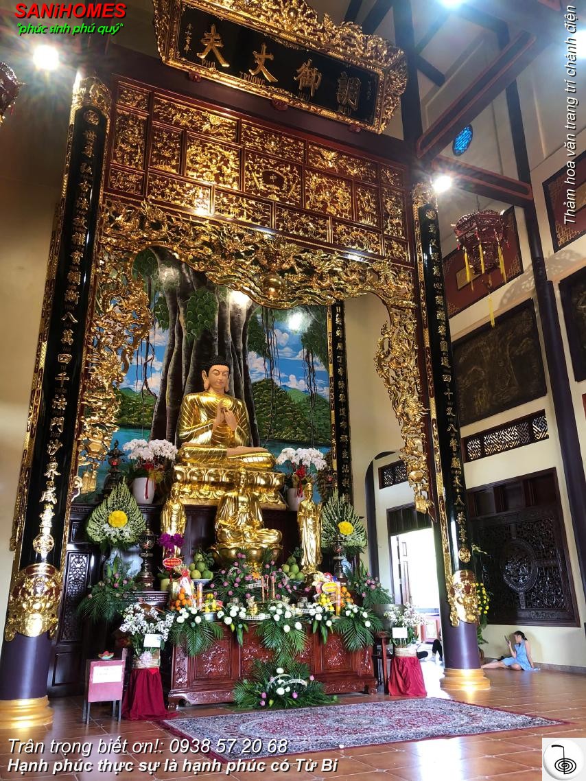 tham trang tri chanh dien chua long an dong nai 2