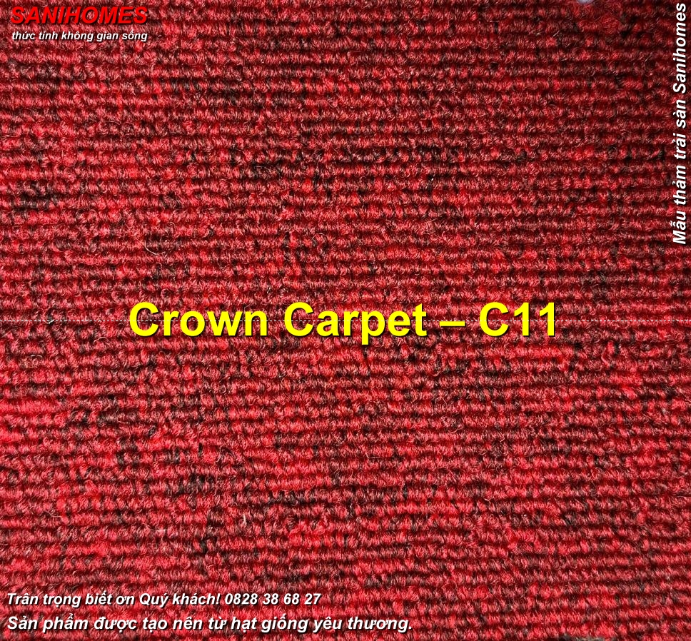 Thảm trải sàn Crown Carpet bạn xứng đáng hơn