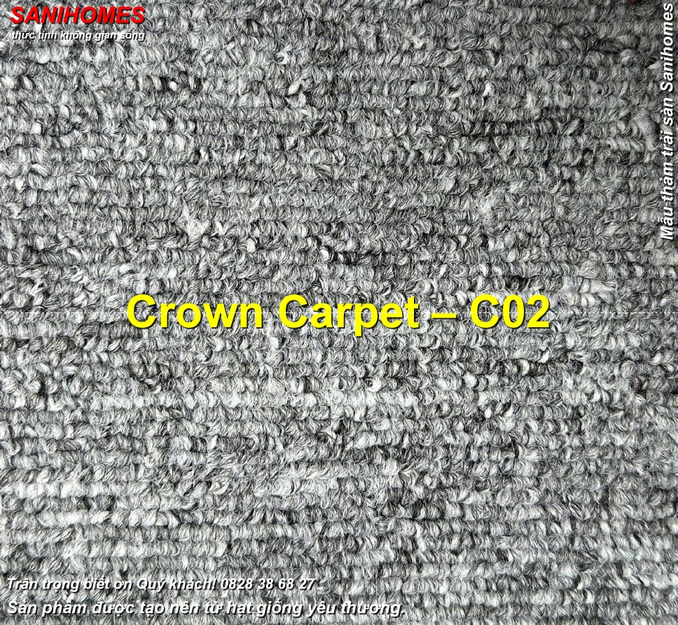 5 tham trai san crown carpet c02