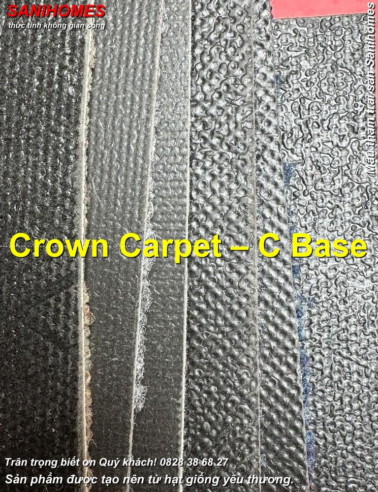 c tham trai san crown carpet de tham