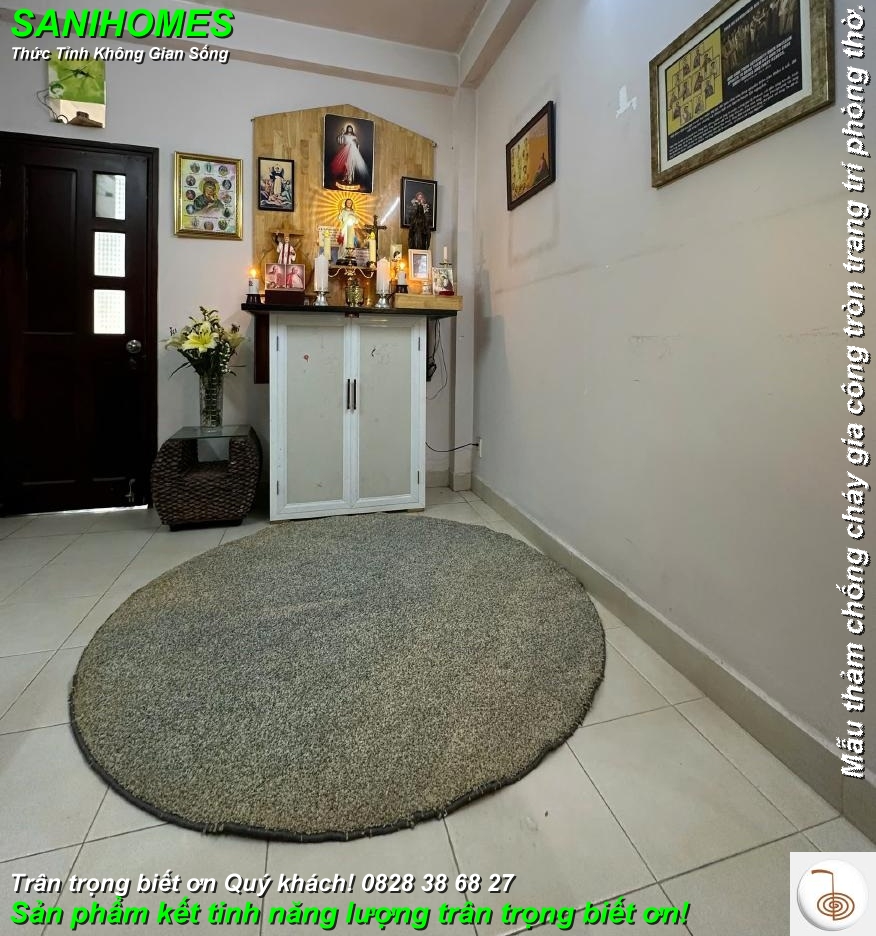 mau tham tron trang tri phong tho sani homes 2