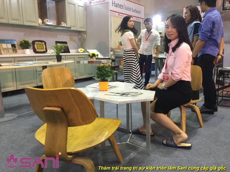 Sani cung cấp thảm trải sự kiện triển lãm giá gốc tham trai su kien trien lam 01