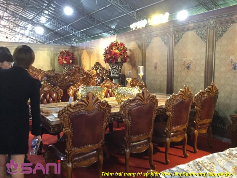 Sani cung cấp thảm trải sự kiện triển lãm giá gốc tham trai su kien trien lam 05