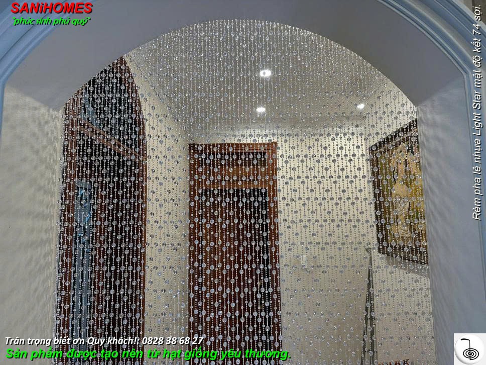 rem trang tri pha le nhua light star sai gon 99991